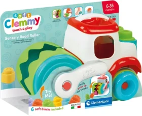 Clementoni Soft Clemmy Vkládací senzorický nakladač s kostkami