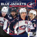 JF Turner Kalendář Columbus Blue Jackets NHL 2026 Wall Calendar