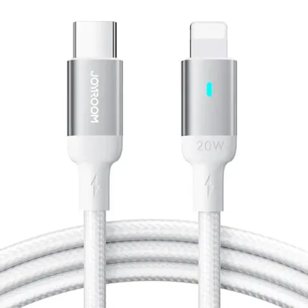 Joyroom S-CL020A10 Nabíjecí kabel USB-C (M) - Lightning (M) 20W 1.2m bílá (S-CL020A10 1.2m LW)