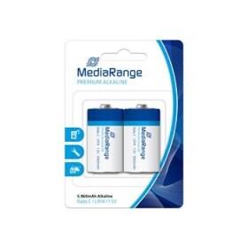 MediaRange Premium baterie Baby C 1.5V Alkalické 2ks (MRBAT108)