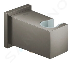 GROHE - Euphoria Cube Nástěnné kolínko s držákem, kartáčovaný Hard Graphite 26370AL0