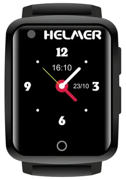HELMER LK 716 / Seniorské hodinky s GPS lokátorem / dotykový displej / snímač srdečního tepu / nano SIM / IP67 / 4G (hlmlk716)
