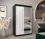 Šatní skříň Abi Y2 Barva korpusu: Bílá, Rozměry: 120 cm, Dveře: Dub artisan
