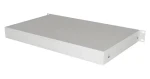 Lanberg 19" 1U šedá / Zásuvka do racku / hloubka 270 mm / nosnost 30 kg (AK-2002-S)