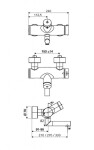 SCHELL - Vitus Termostatická umyvadlová baterie, chrom 016580699