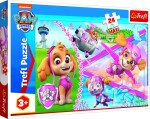 Trefl Puzzle Tlapková patrola - Odvážná Skye / 24 dílků MAXI - Taf Toys