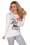 Pyžamo Sweet Kiss 109 Ecru-grey Ecru-grey