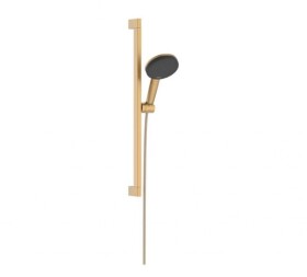 HANSGROHE - Raindance Alive Select S Set sprchové hlavice, tyče a hadice, 3 proudy, EcoSmart, kartáčovaný bronz 24600140