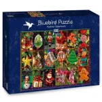 BLUEBIRD Puzzle Vánoční ozdoby