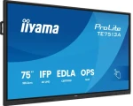 75" iiyama ProLite TE7513A-B2AG černá / Interaktivní panel / IPS / 4K UHD / Dotykový 40bodů / Android 14 / Wi-Fi 6E (TE7513A-B2AG)
