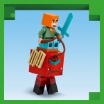 LEGO LEGO® Minecraft® 21266 Lávová bitva v Netheru
