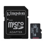 Kingston MicroSDHC karta 32GB Industrial C10 A1 pSLC Card + SD Adapter EDF_443634
