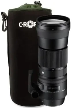 C-ROPE V2 černá, velikost XXL / Fotopouzdro / Neopren / 140 × 140 × 320 mm (CRP-LNB-XXL-BLK-2)