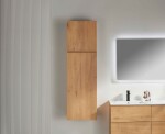 CERANO - Koupelnová skříňka vysoká Carole - dub medový - 45x150x34 CER-431647