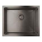 GROHE - Dřezy Dřez K700U, 50x45 cm, kartáčovaný Hard Graphite 31574AL1