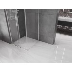 MEXEN/S - Velar L sprchový kout, posuvné dveře 120 x 120, transparent, chrom 871-120-120-03-01
