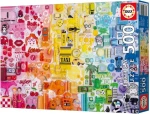 EDUCA Puzzle Barevná koláž