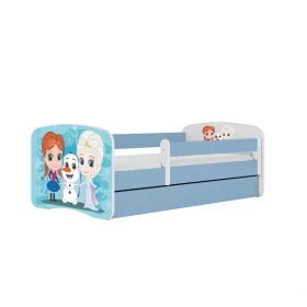 Dětská postel Babydreams+SZ modrá 80x180 Země ledu