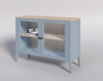ARTEN (NANO Systems s.r.o.) Buková komoda TALO-KT2 (Šedá)