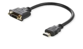 MicroConnect Adaptér HDMI (M) - DVI-D (F) 15cm černá (HDMDVI15CM)