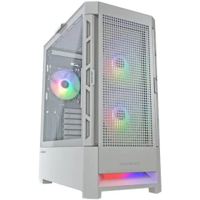 COUGAR Airface RGB bílá / PC skříň / E-ATX / ATX / micro-ATX / mini-ITX / RGB / průhledná bočnice / bez zdroje (CGR-5ZD1W-AIR-RGB)