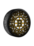 Inglasco / Sherwood Puk Boston Bruins NHL Clone Souvenir Collector Hockey Puck