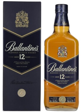 Ballantine's Blended Scotch Whisky 12y 40% 0,7 l (tuba)