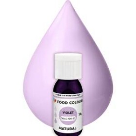 Přírodní tekutá barva do čokolády Food Colours Violet (18 ml)