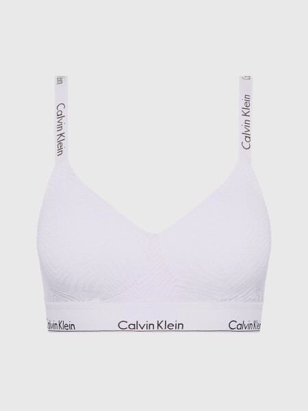 Dámské podprsenka LGHTLY LINED BRALETTE 000QF7797E LL0 lila Calvin Klein