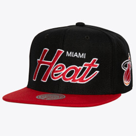 Mitchell & Ness Pánská kšiltovka Miami Heat NBA Team Script 2.0 Snapback Hwc