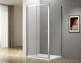 AQUALINE - UGGA obdélníkový sprchový kout 1400x800, čiré sklo ATS140-01