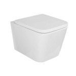 GEBERIT - Duofix Set předstěnové instalace, klozetu Arkas a sedátka softclose, tlačítko Sigma30, matná černá/černá SANI11CA5102B
