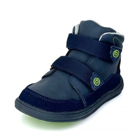 Chlapecké celoroční barefoot boty Bugga NUVA Navy B00198-04 - 28