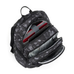 Studentský batohový 3-dílný set Bagmaster NOMAD 25 B ČERNO-ŠEDÝ (batoh,pouzdro)