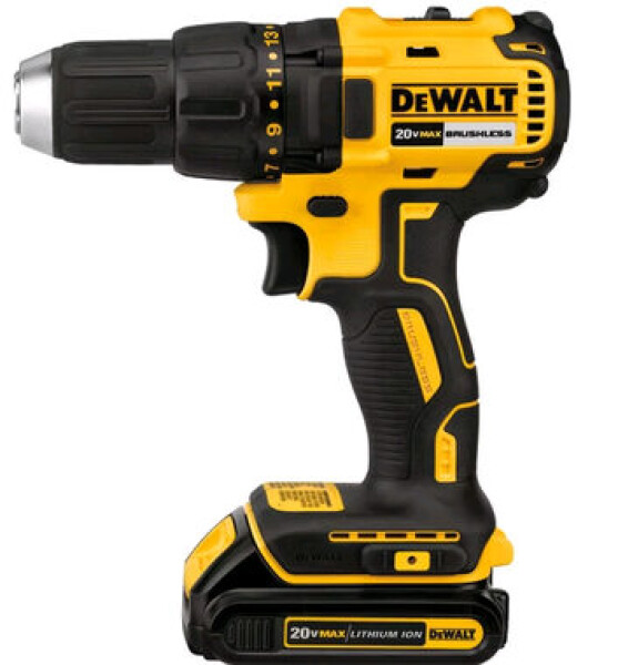 DeWalt DCD777D2T / Aku vrtací šroubovák s bezuhlíkovým motorem / 18V XR Li-Ion / 2x 2.0Ah (DCD777D2T)