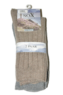 Ponožky model 12212738 Nature Look Sox A'2 černá WiK