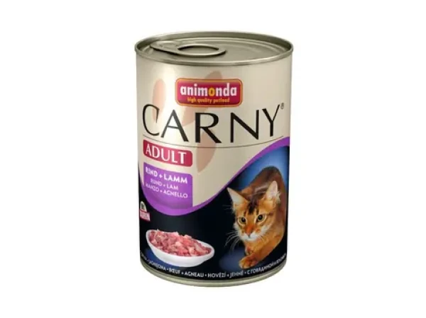 Animonda Carny konzerva pro kočky hovězí+jehně 200g (4017721834964)