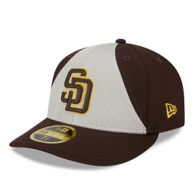 New Era Pánská kšiltovka San Diego Padres MLB 2025 Batting Practice Low Profile 59FIFTY Fitted Velikost: 7 3/4