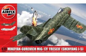 Airfix Classic Kit letadlo A03091 Mikoyan Gurevich MiG 17F Fresco1:72