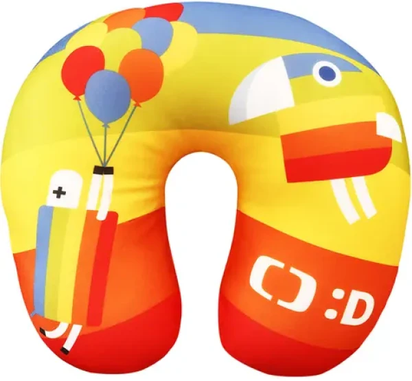 Mac Toys dětský záhlavník Déčko oranžová / od 3 let (M550615)