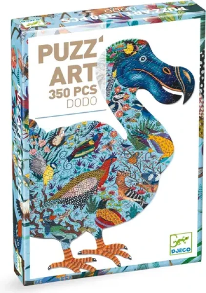 DJECO Obrysové puzzle Pták Dodo