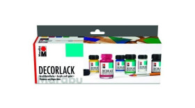 Marabu akrylová barva sada 6 x 15 ml