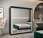 Šatní skříň Abi T3 Barva korpusu: Bílá, Rozměry: 100 cm, Dveře: Bílá