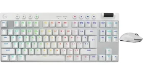 Logitech PRO X TKL Lightspeed GX Brown + G PRO X SuperLight 2 / Bezdrátová sada klávesnice a myši / US verze (M-9068670)