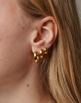 ENAMEL Copenhagen Hoops, Classic Wide 15 mm 925S/GP