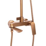 REA - Sprchový set AVALON Copper BRUSH REA-P2418
