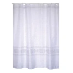 MSV TORALLA sprchový závěs vzorovaný šedý / 180 x 200 cm / polyester