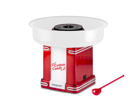BEPER 90396-Y bílo-červená / Výrobník cukrové vaty / 500W (BEPER 90396-Y)