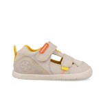 Dětské barefoot sandály LONA BASICA BEIGE Y AMARILLO Biomecanics 262191-C891 - 26