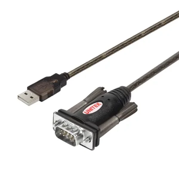 Unitek Y-105 černá / Redukce USB-A (M) - RS-232 DB-9 (M) / 1,5 m (Y-105)